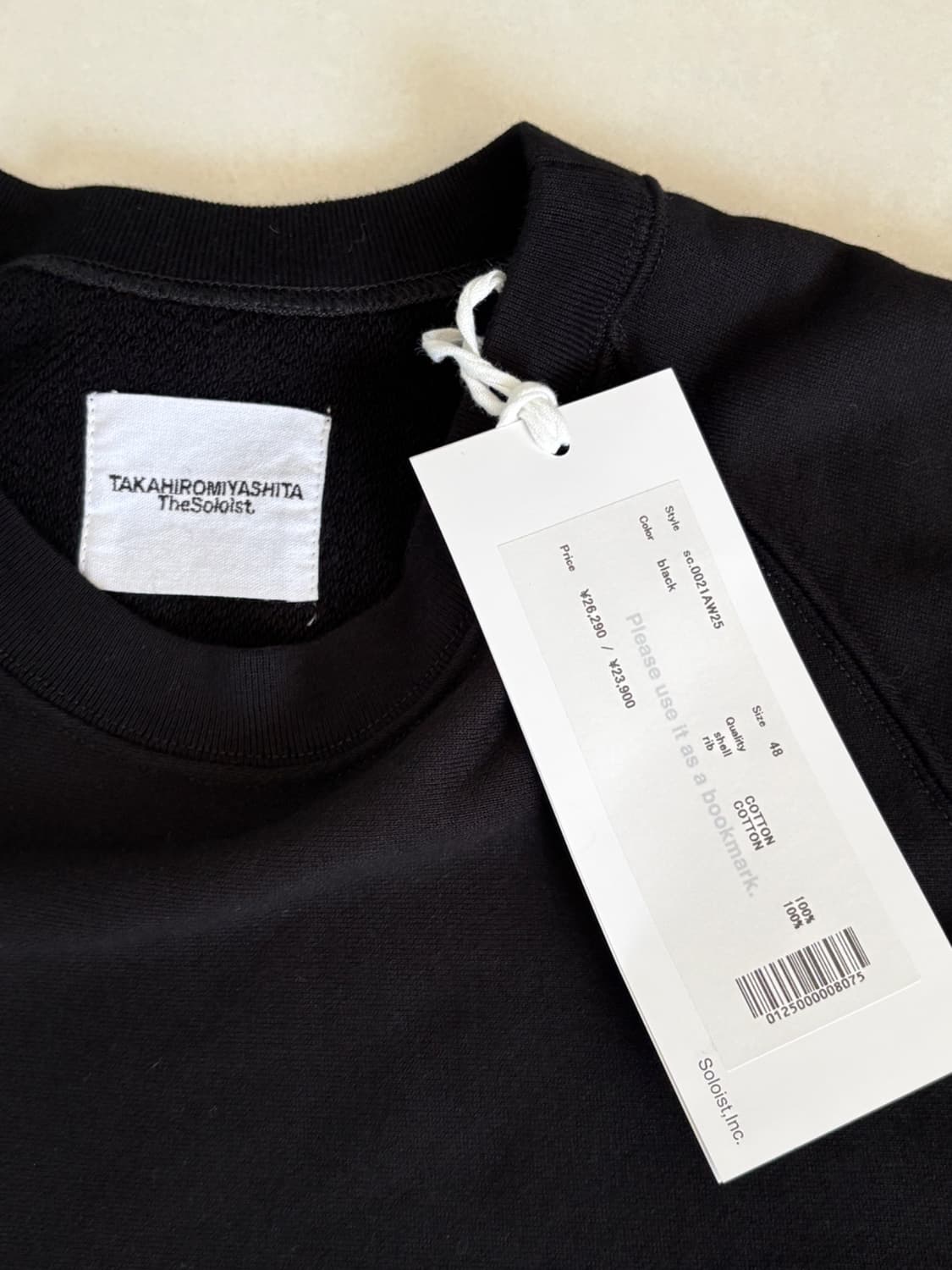Post-classicalcrewneck sweatshirt 상품이미지8