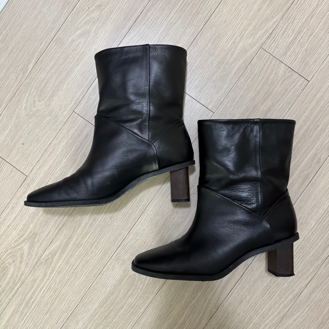 COS 레더 부츠 EU37 상품이미지2