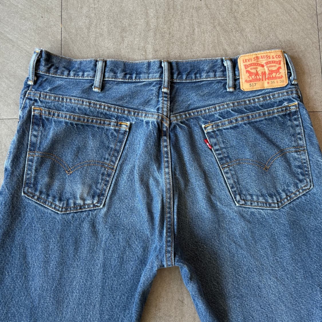 리바이스 정품 517 데님 팬츠 상품이미지6
