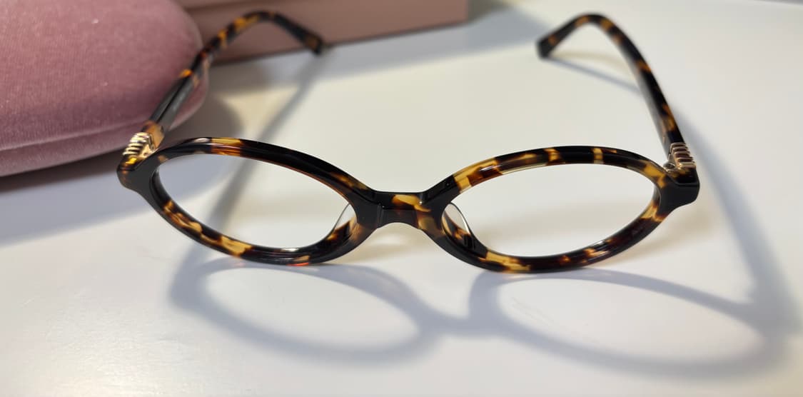 미우미우 리가드 안경 풀박스 상품이미지5