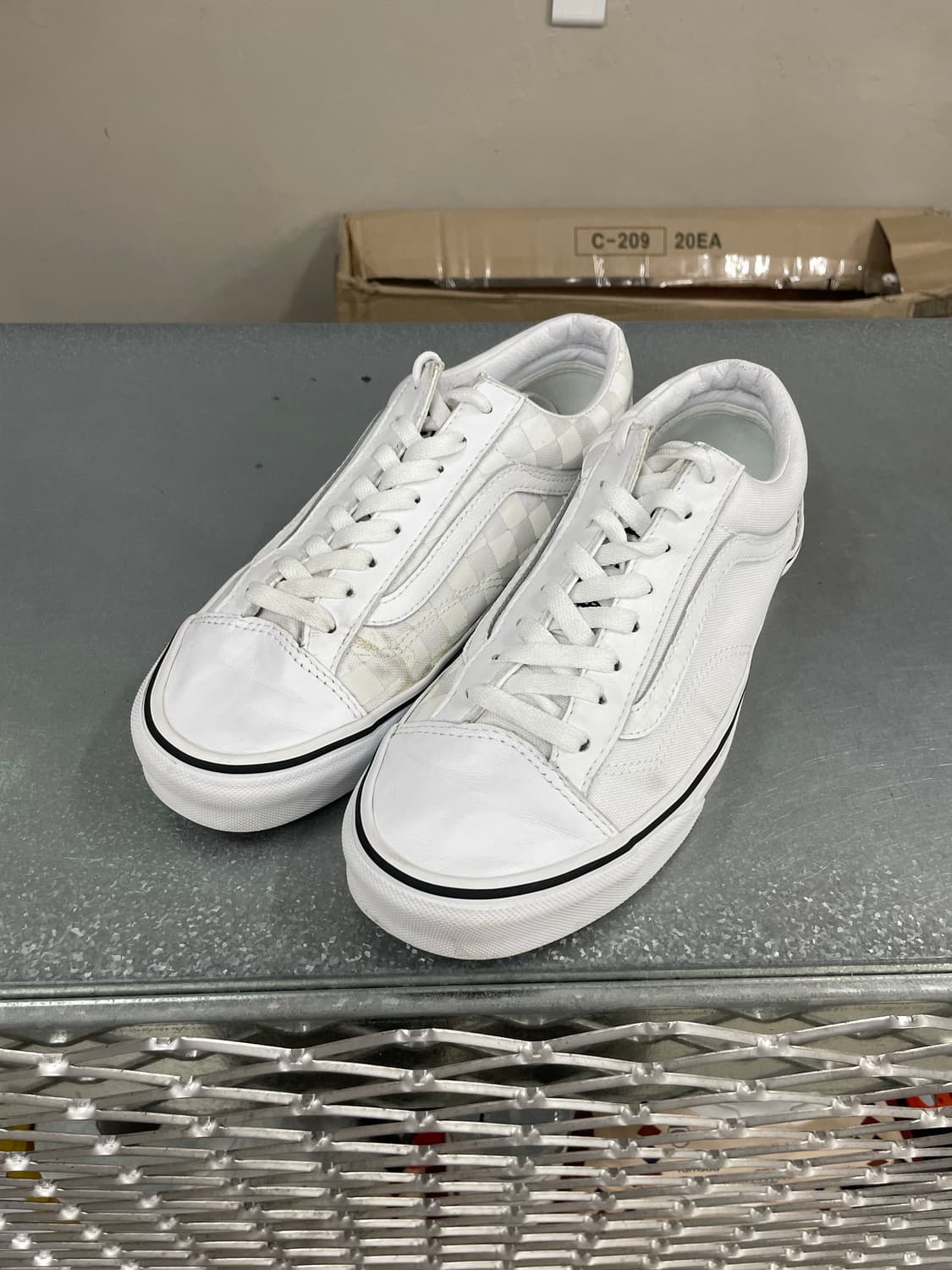 반스 x SE 바이크스 스타일 36 화이트 상품이미지2