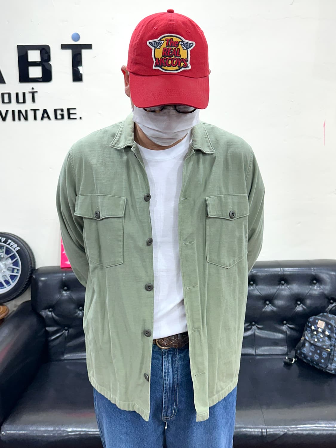 폴로 랄프로렌 피스 러브 오버 셔츠 재킷 XL 상품이미지2