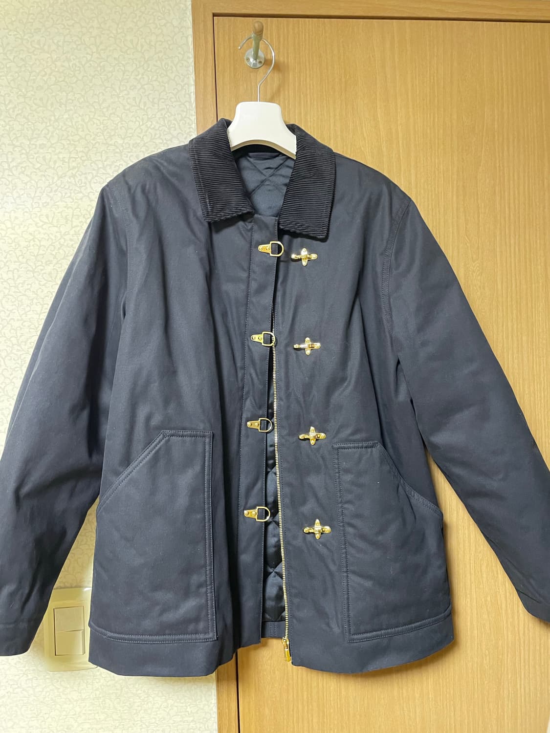 김나영 착용 / &otherstories 루즈 핏 더플 코트 상품이미지4