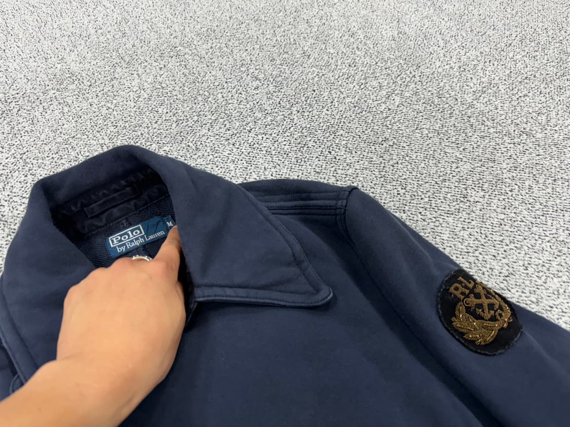 폴로 랄프로엔 헤비코튼 금장 더블자켓 상품이미지4