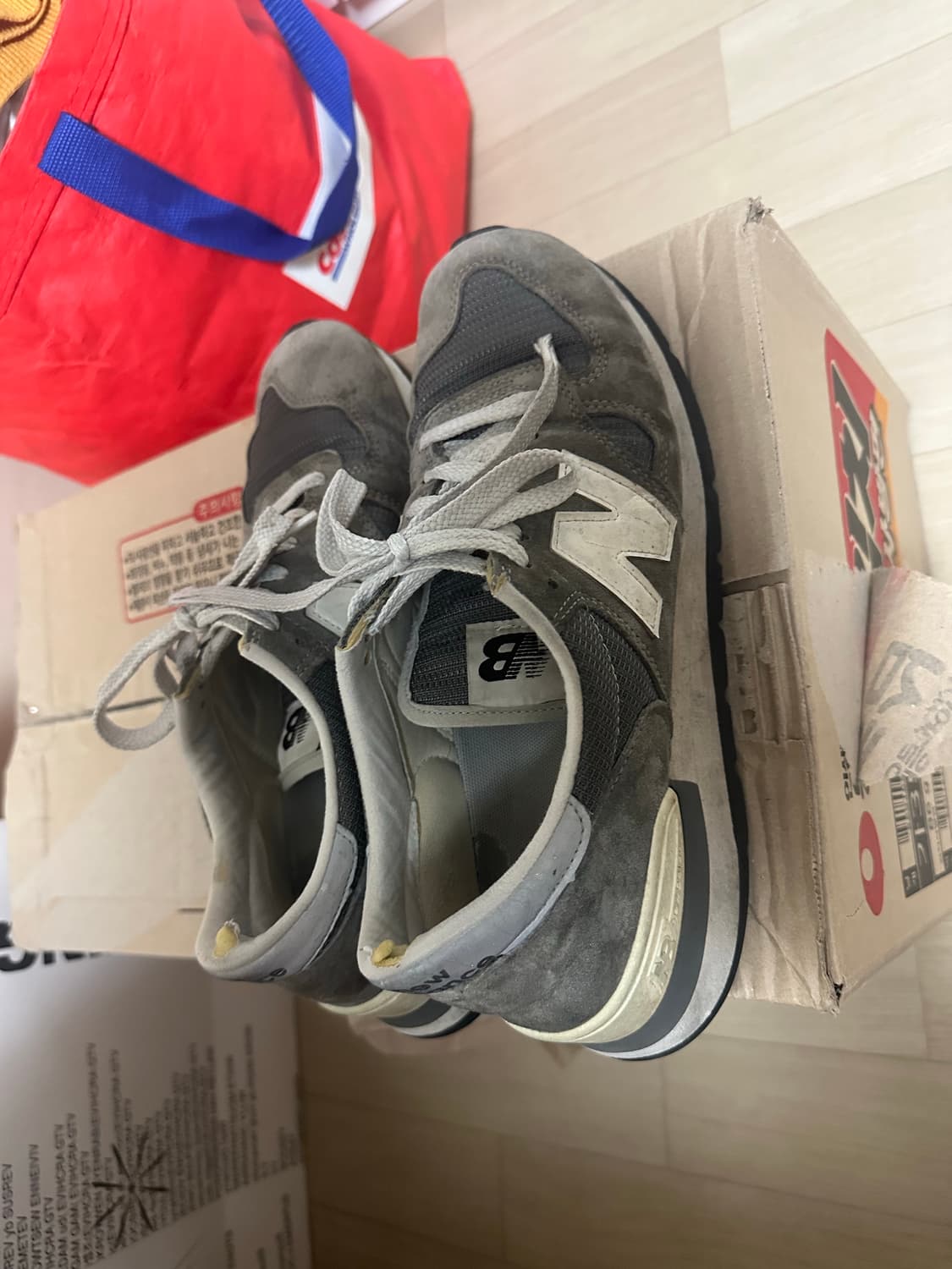 뉴발란스 990v1 gray 275 상품이미지3