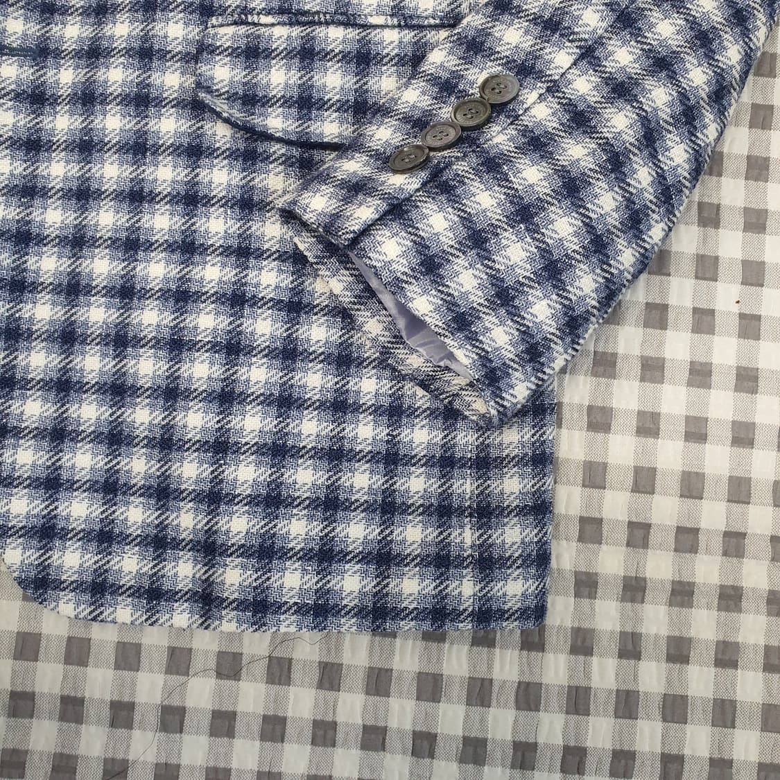 블루라운지 마에스트로 린넨 블레이저 자켓 남자95 상품이미지4