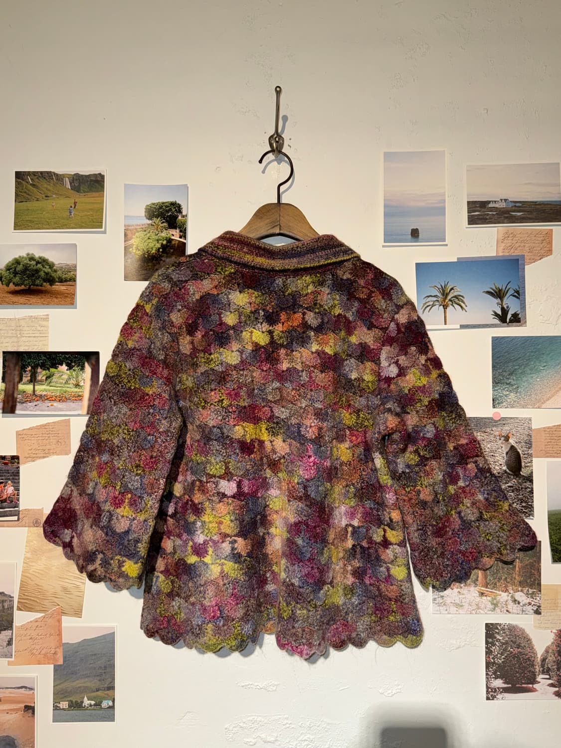 물결 니트 가디건 상품이미지5