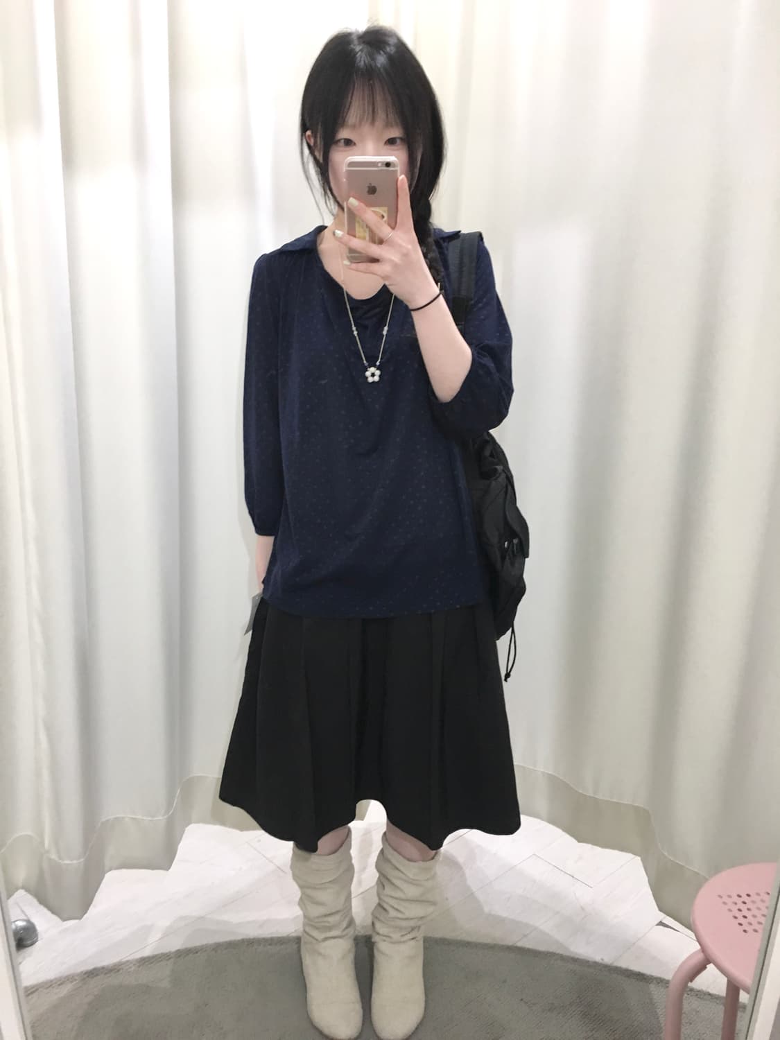 grove dot blouse 상품이미지2