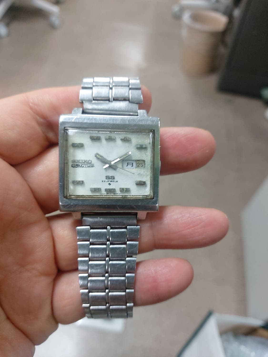 세이코 SEIKO 5 ACTUS SS 오토매틱  상품이미지1