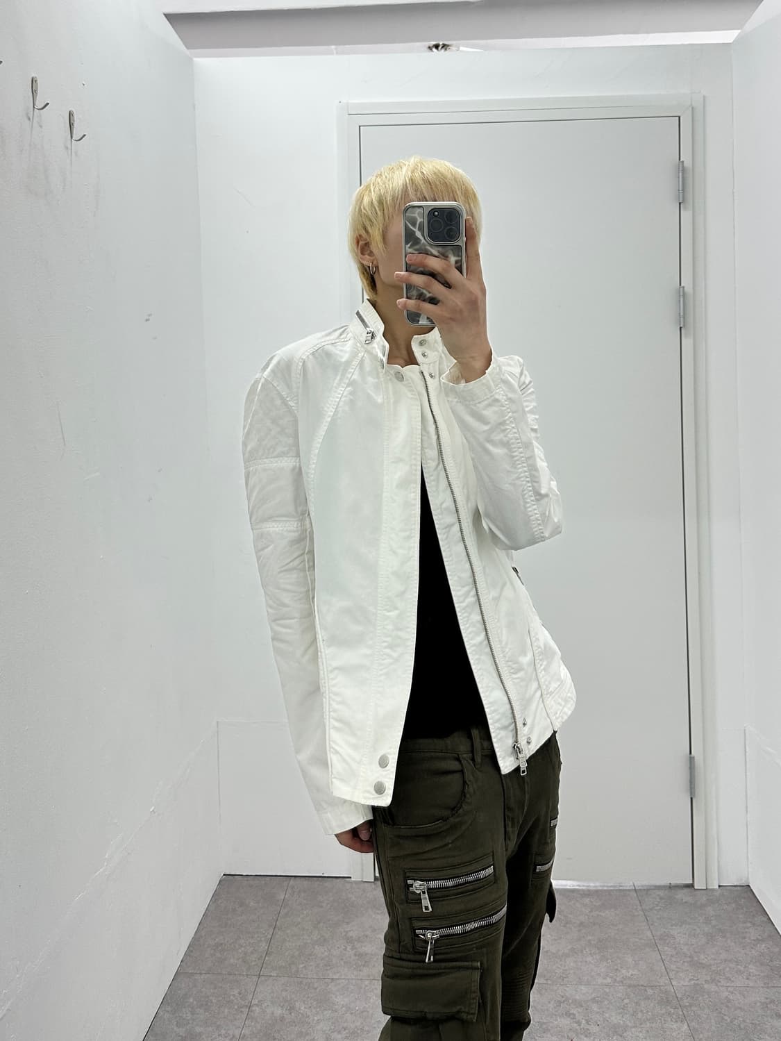 Armani Exchange 2-Way Cotton Riders Jack 상품이미지2