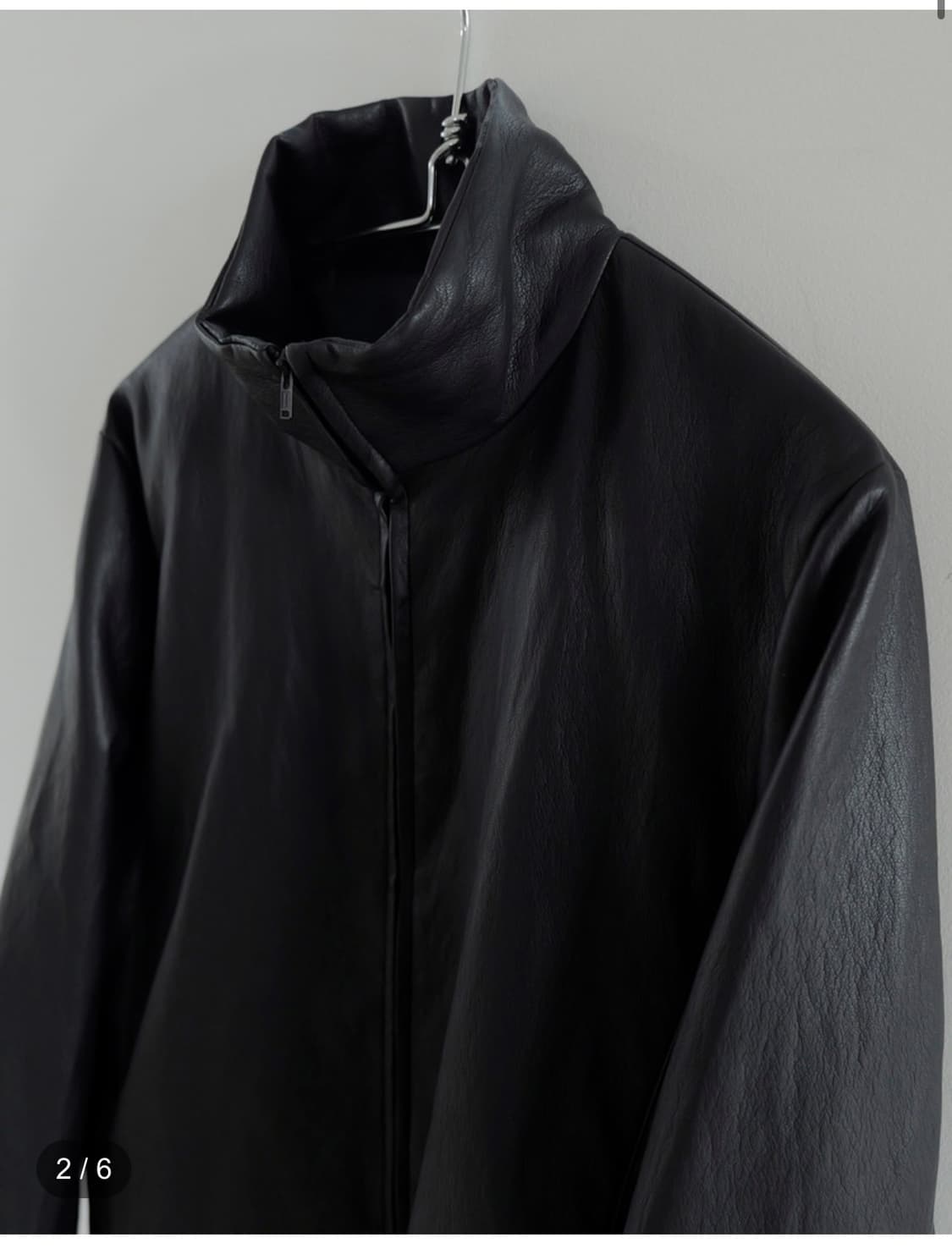 seigi 레더자켓 3->2 사이즈교환 상품이미지1