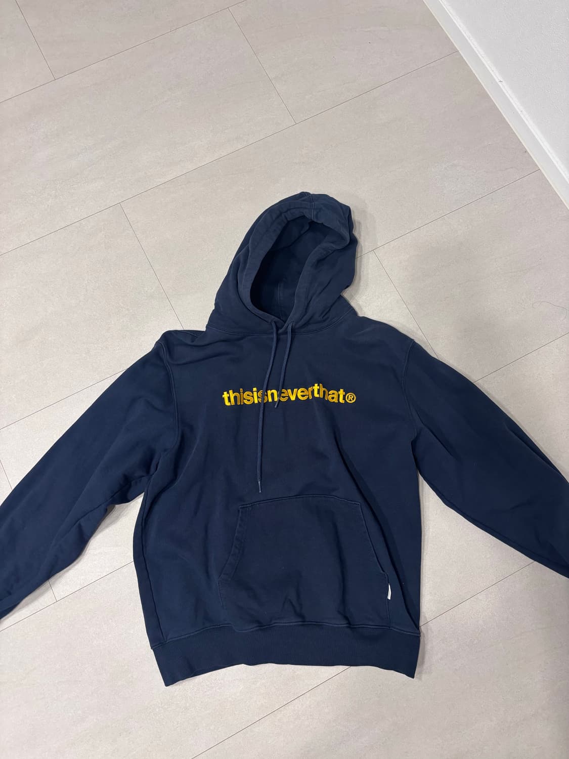 디스이즈네버댓 후드티 네이비 M 상품이미지1