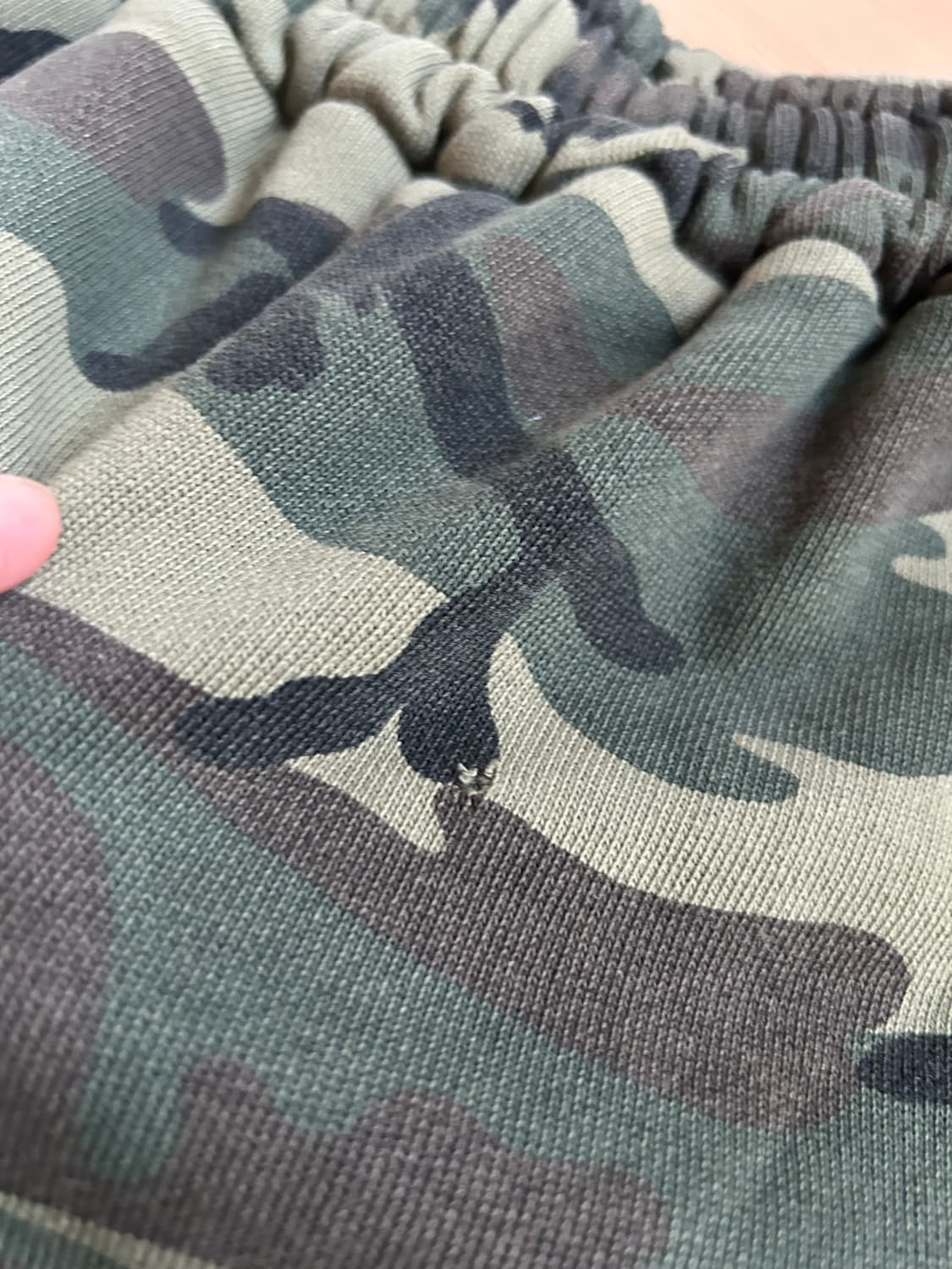 카모 와이드 스웻팬츠 상품이미지3