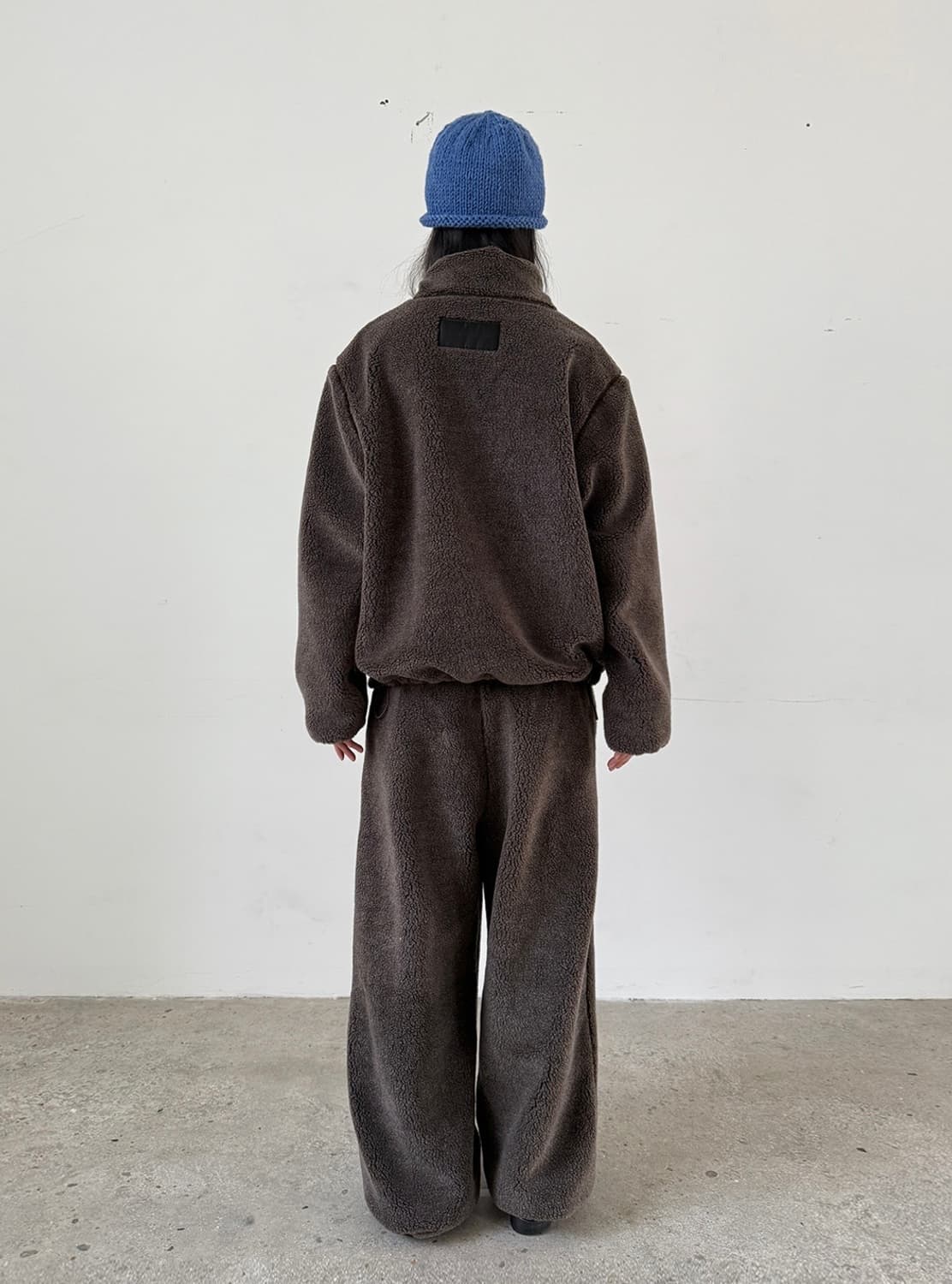 낫띵에브리띵 리버시블 플리스자켓 브라운 상품이미지2