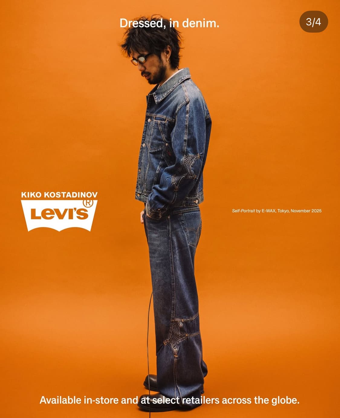 [판매] (L) 키코코스타디노브 리바이스 청자켓 중청 상품이미지2