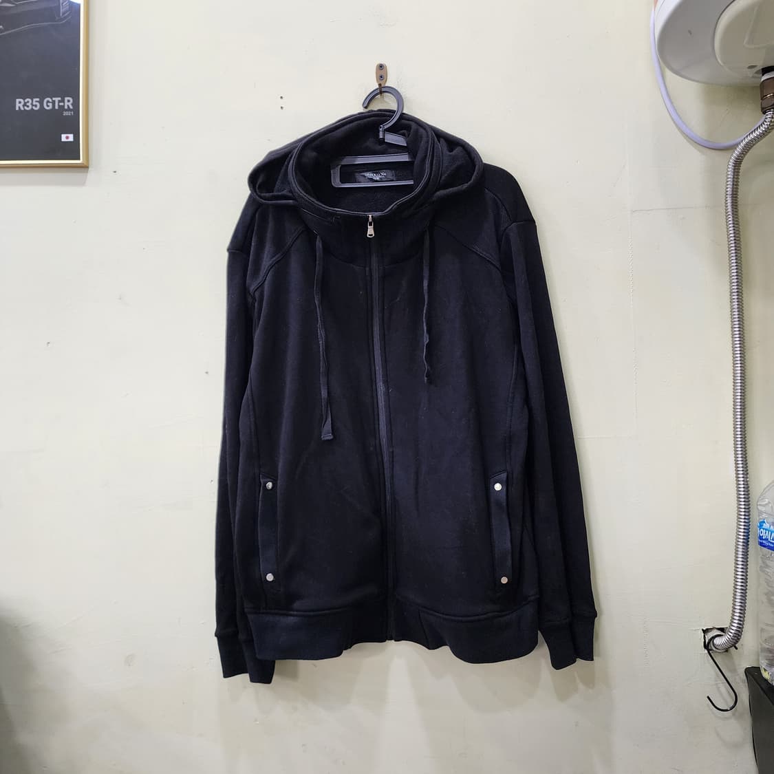 [105] NOTON 후드 집업 아우터 (블랙) 상품이미지1