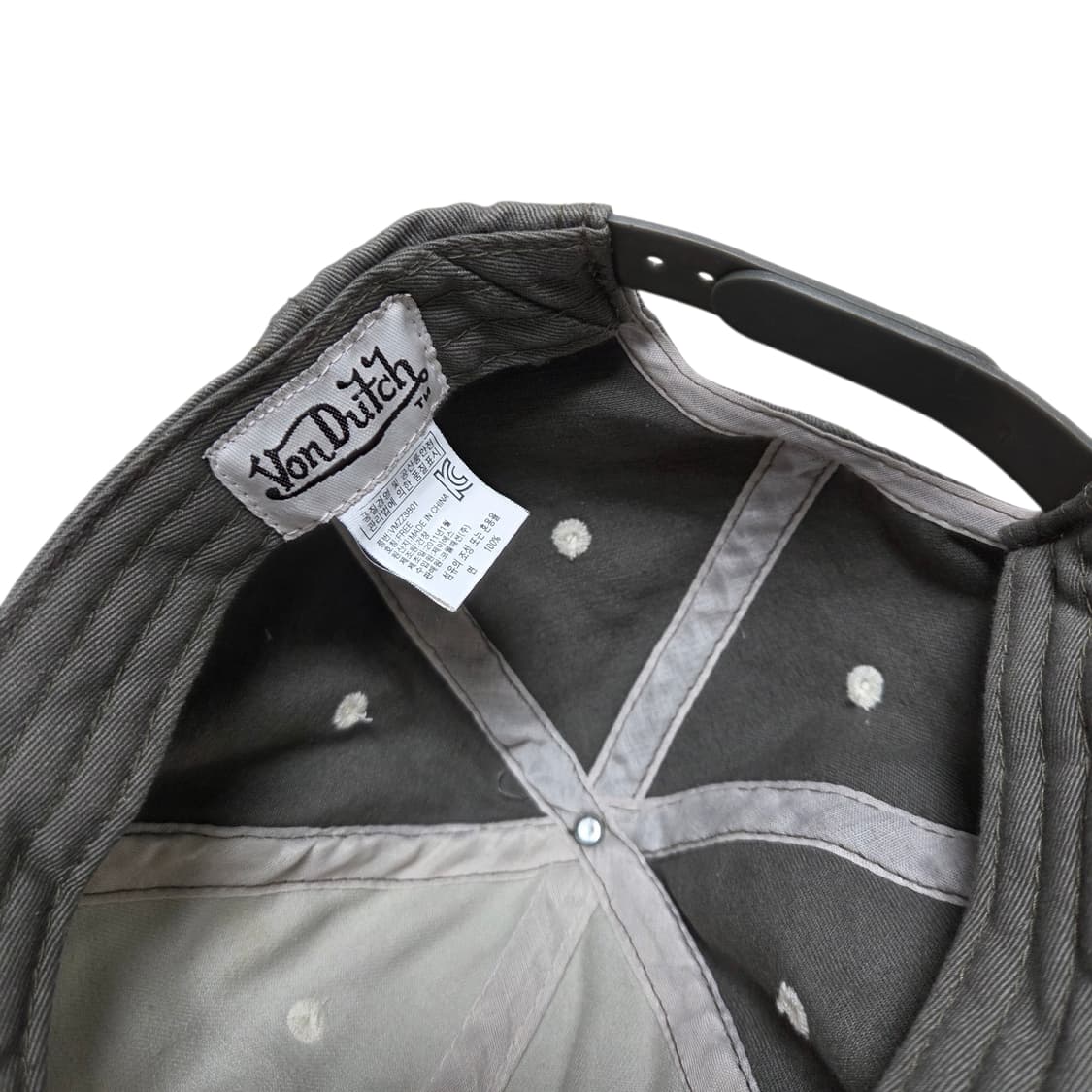 Von Dutch 본더치 로고 빈티지 볼캡 상품이미지3