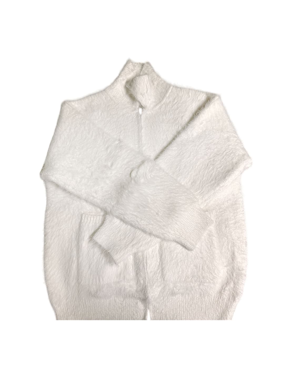 빈티지 페이크 퍼 집업 상품이미지2