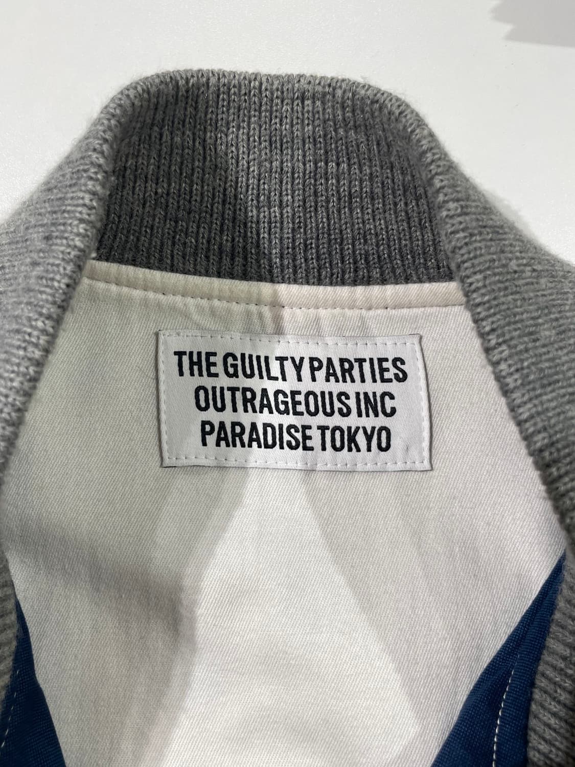 와코 마리아 길티 파티즈 블루 스냅 버튼 블루종 자켓 상품이미지7