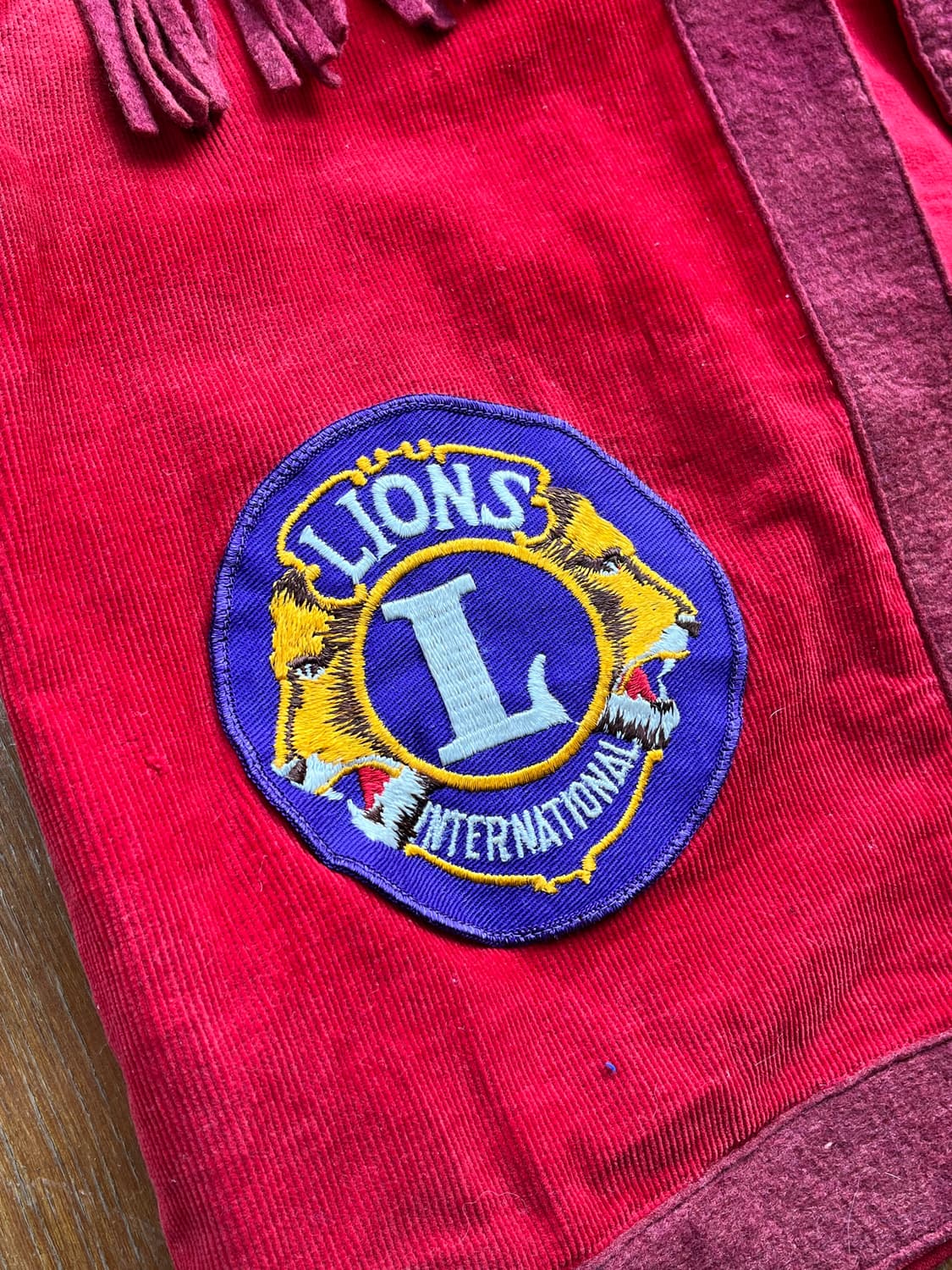 Lions Club Alberta Felt Vest 상품이미지5