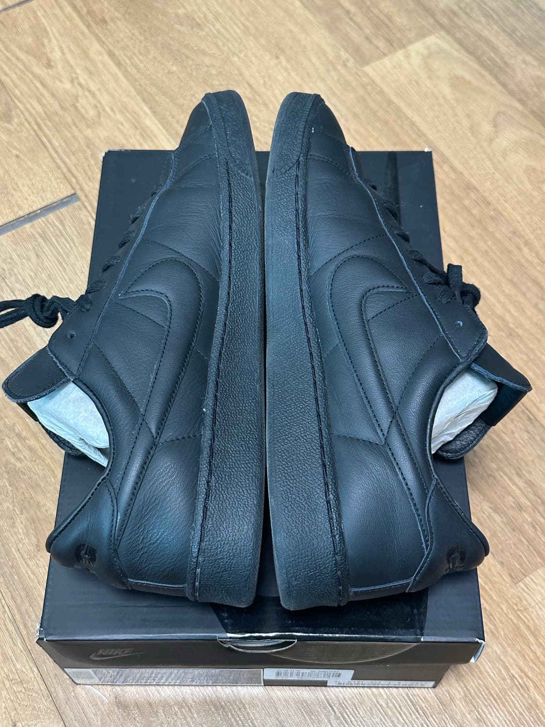 꼼데가르송 블랙 X 나이키 테니스 클래식 SP 블랙 290size 상품이미지4