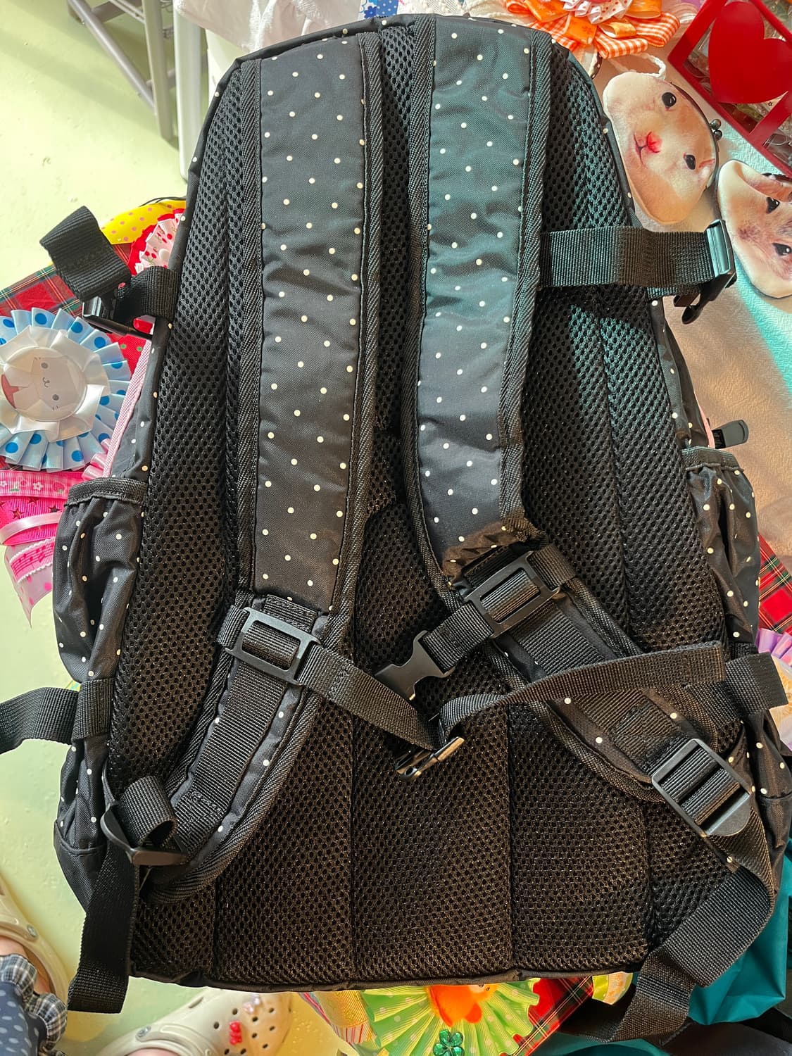 핑크 도트 이스트보이 백팩 💕 상품이미지7