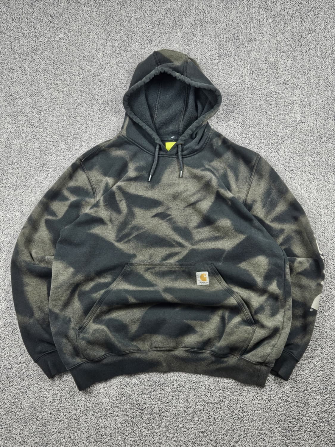 칼하트 다잉 워시드 커스텀 스웻 후드 티셔츠 ( L ) / 10134 상품이미지1