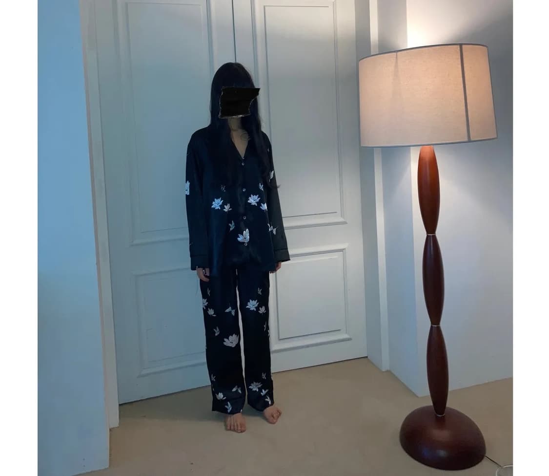 ddeeediedii 연꽃 잠옷 세트 상품이미지2