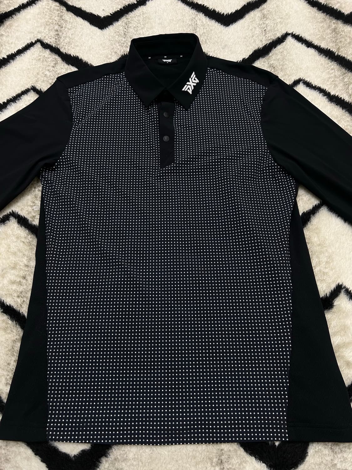 [M]PXG 도트 기능성 PK 긴파/블랙 상품이미지3