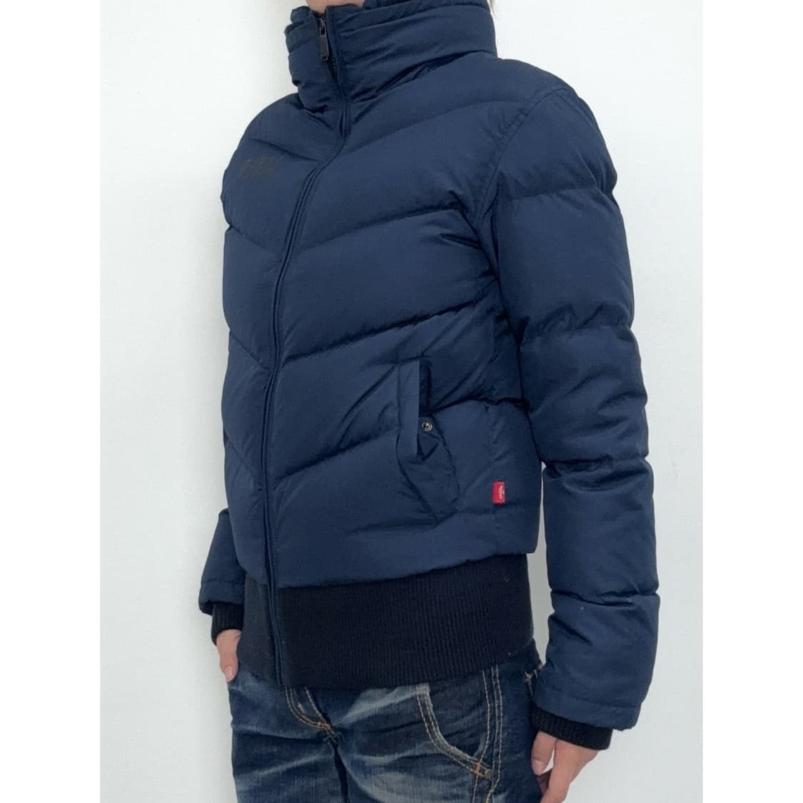 빈티지 리바이스 네이비 덕다운 패딩 상품이미지3