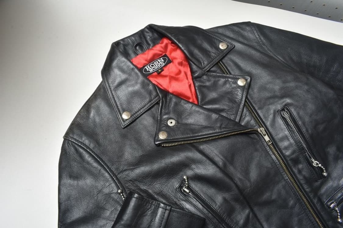 HORN WORKS 리얼 레더 라이더 자켓 3 상품이미지2