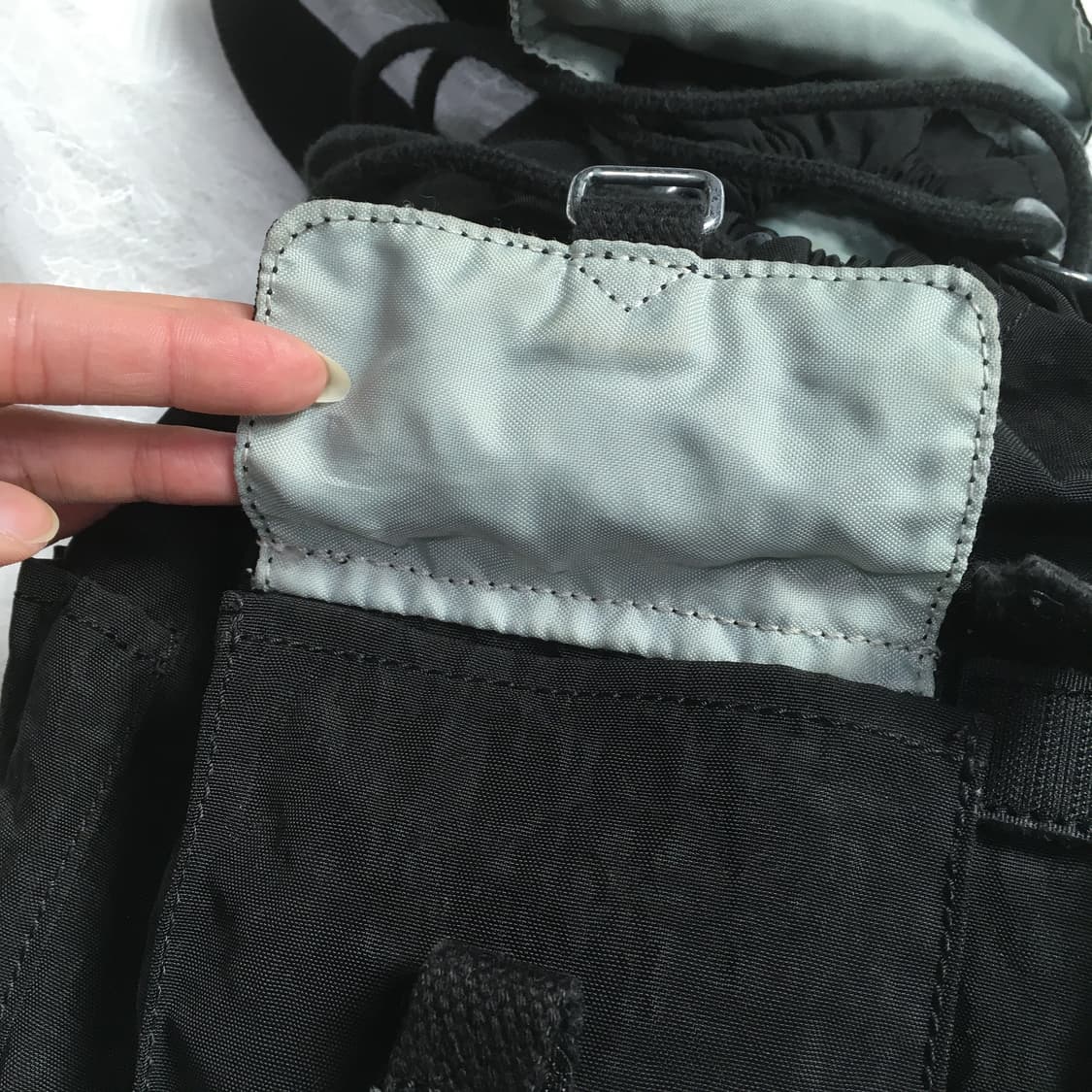 키플링 올드스쿨 블랙 복조리 백팩 상품이미지6