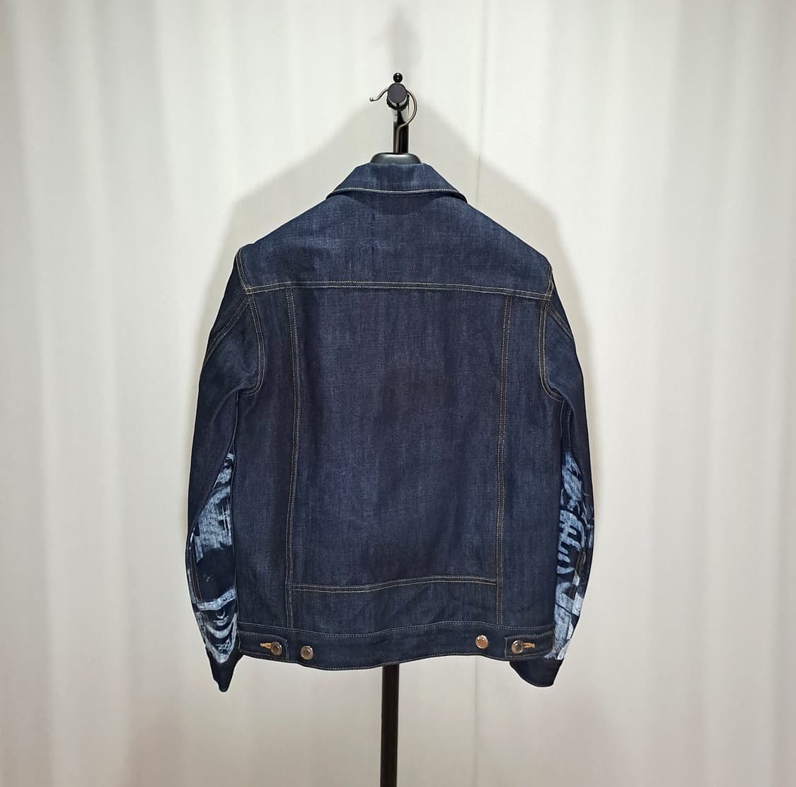 (새제품 택포) 아임낫휴먼비잉 인디고 트러커 자켓 L B579 상품이미지5