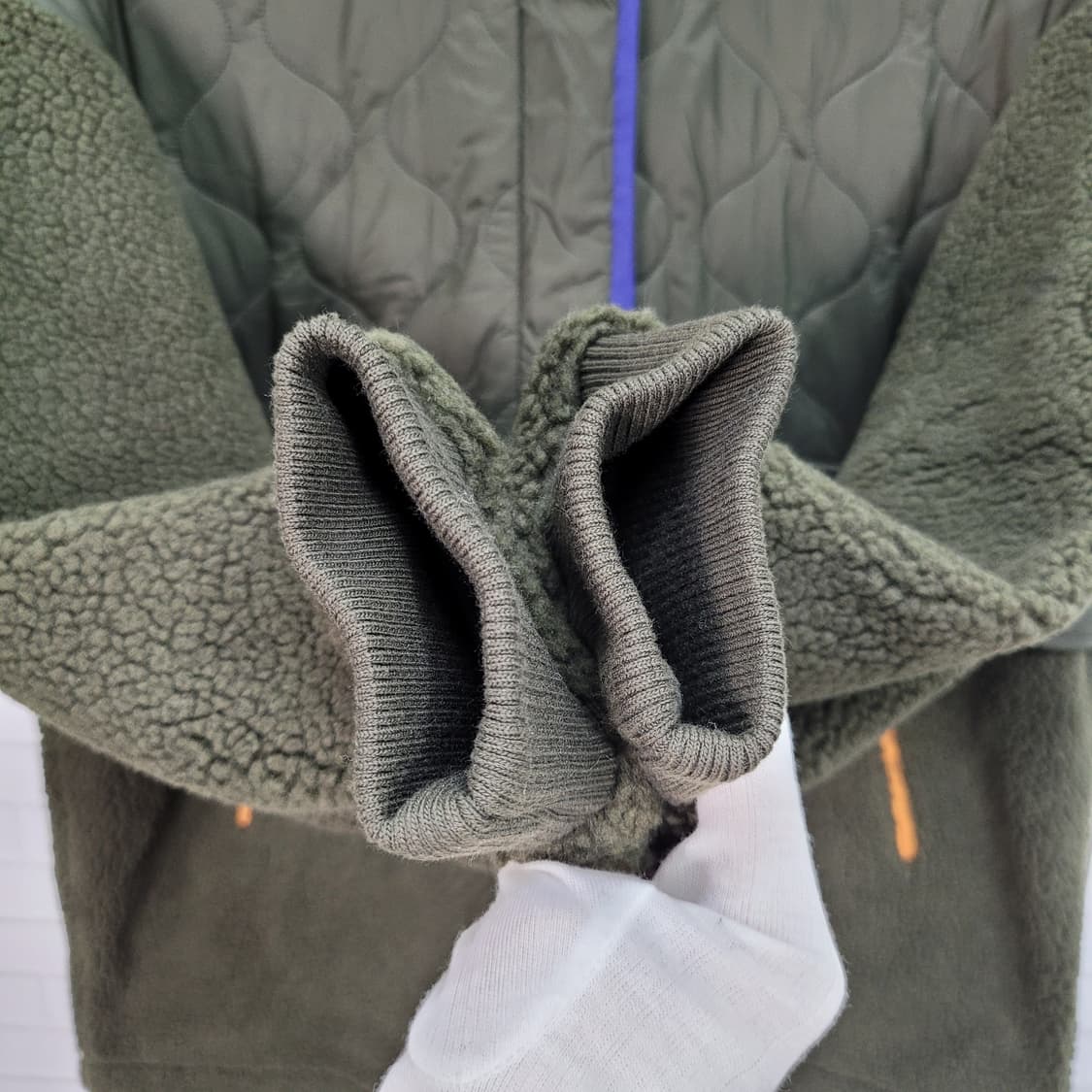 질스튜어트 스포츠 플리스 아노락 후드 반집업 재킷 자켓 긴팔 티 새상품급 상품이미지6