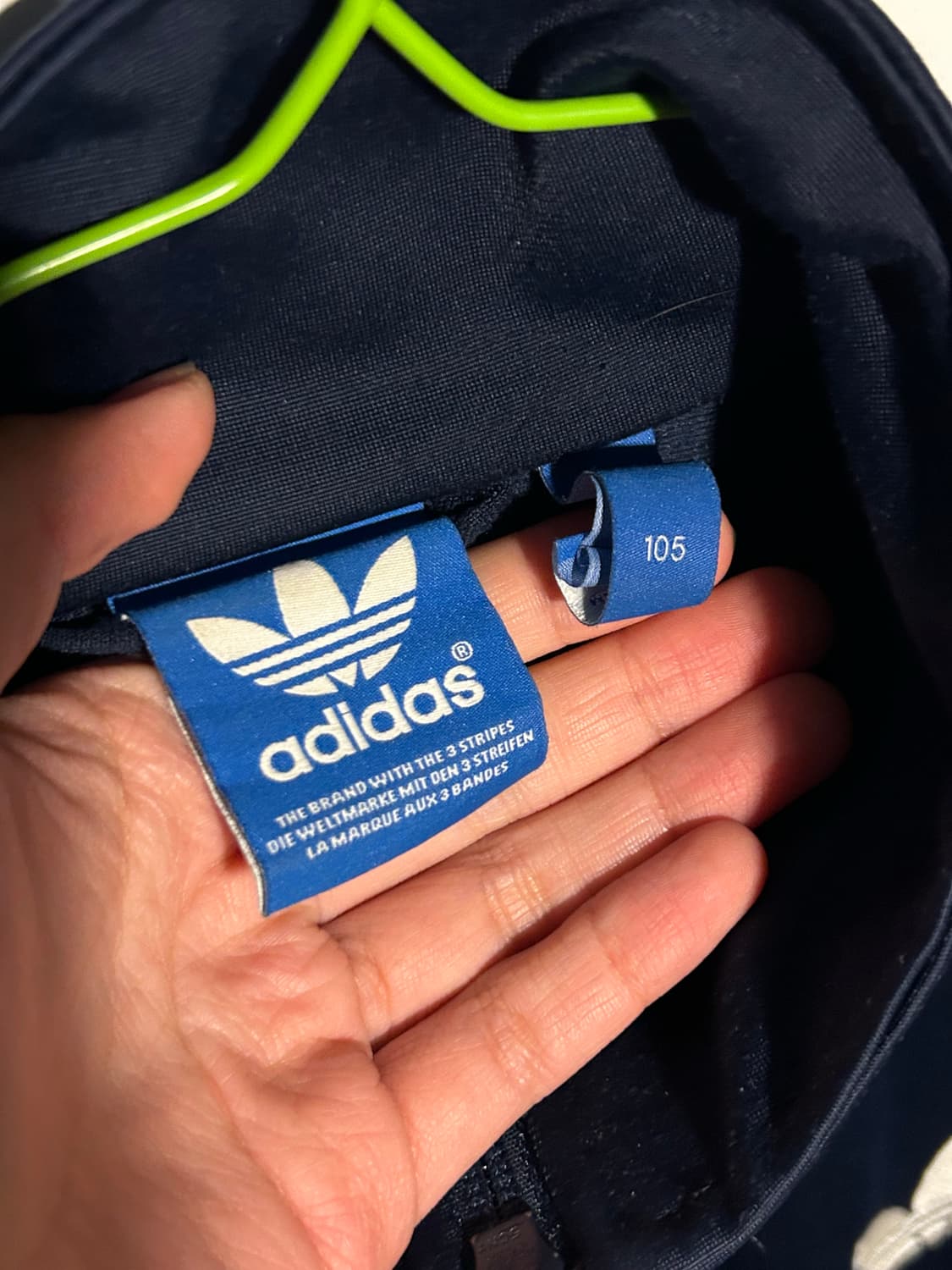 아디다스 파이어버드 빈티지 트랙탑 네이비 105 상품이미지2