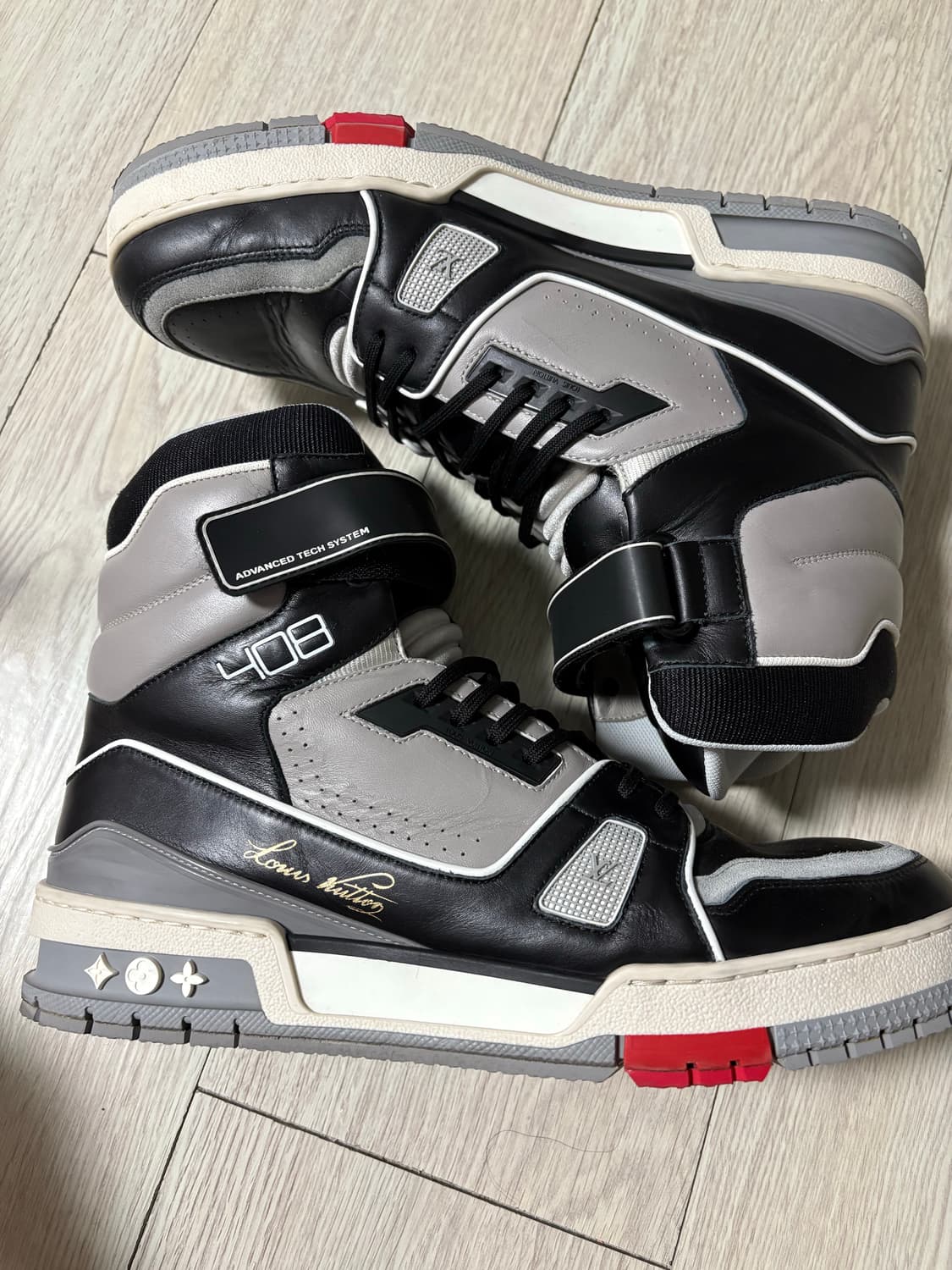 [9.5] 루이비통 트레이너 하이 버질아블로 한정판 신발 상품이미지1