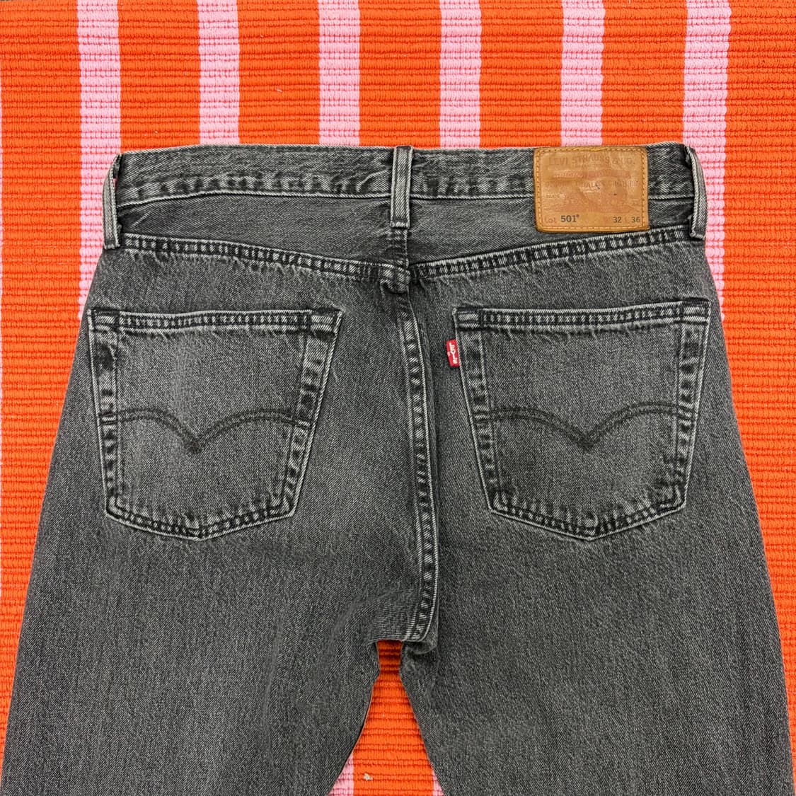 00s 리바이스 501 빅E 그레이 데님 (32) 상품이미지3