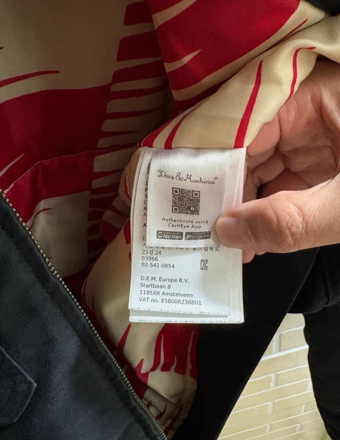 데우스 엑스마키나 트러커 자켓 L 상품이미지4