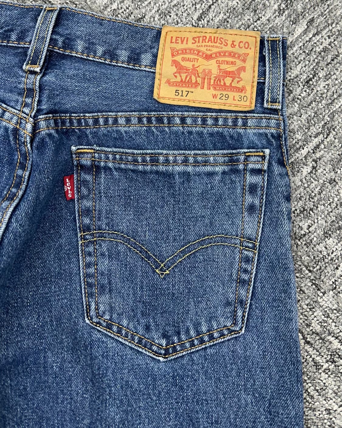 (허단38)00'S 리바이스 517 데님-M1894 상품이미지7