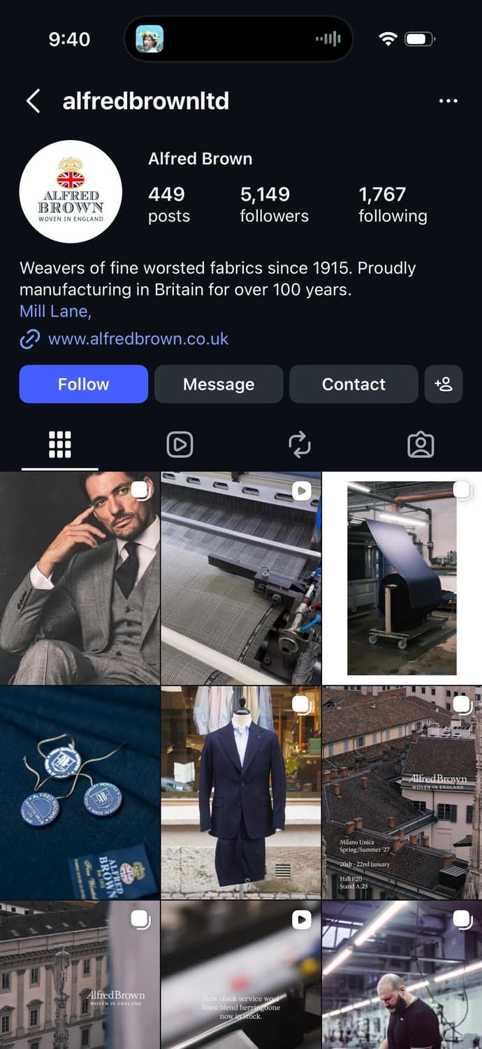 아크네 스튜디오 Alfred Brown Wool 수트 세트 상품이미지5