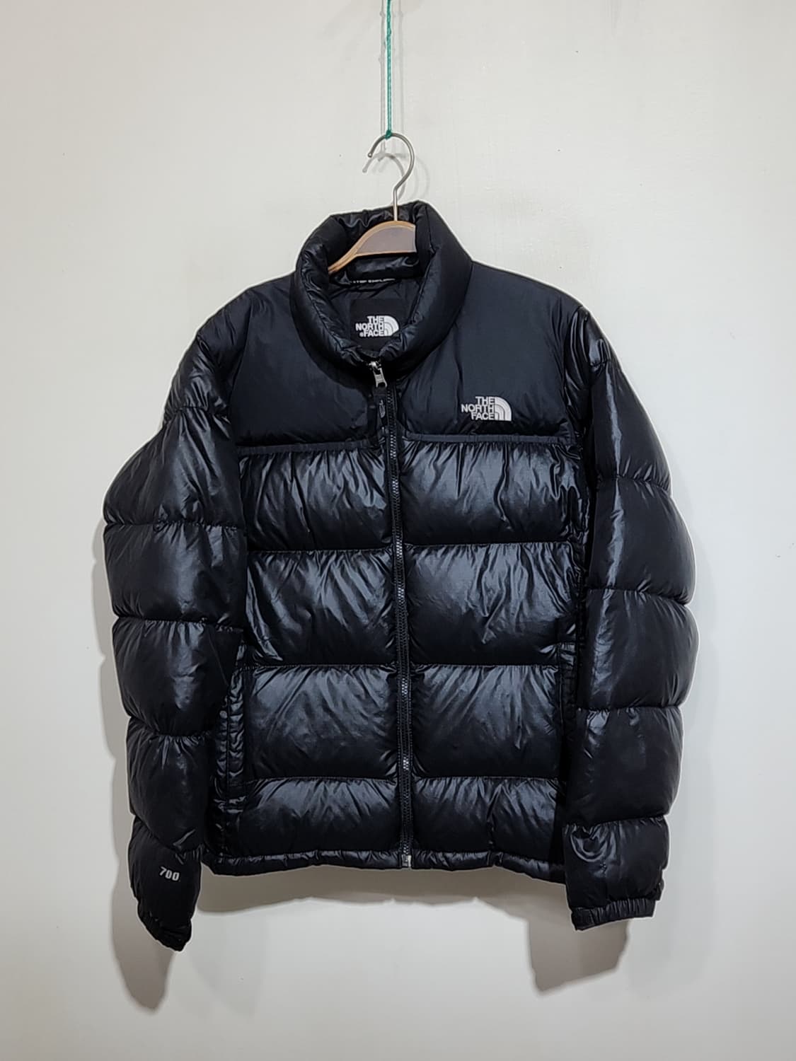 (L) 노스페이스 눕시패딩 점퍼 블랙 700 거위털 구스다운 자켓  상품이미지1