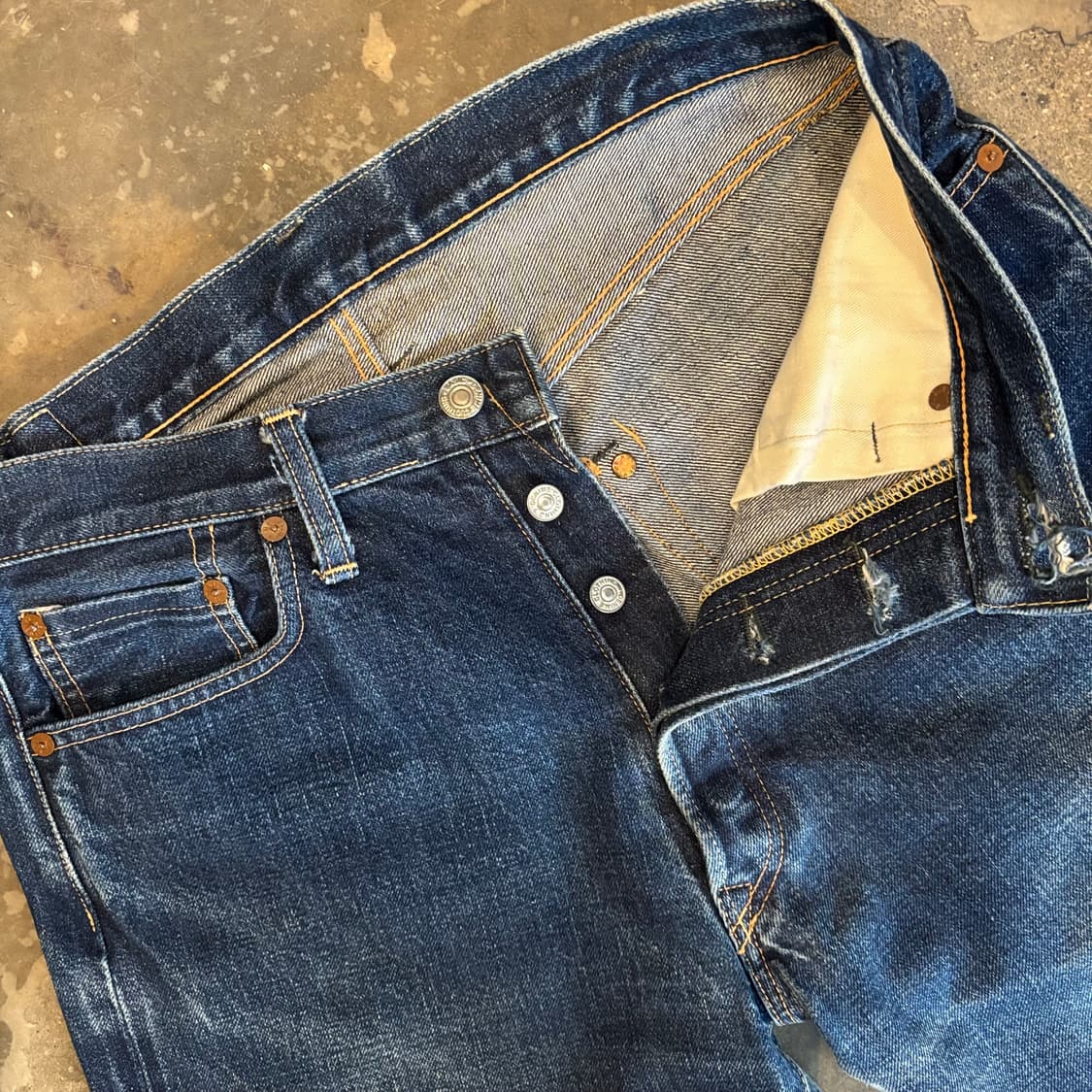 일본 드님 셀비지 데님 팬츠 상품이미지6