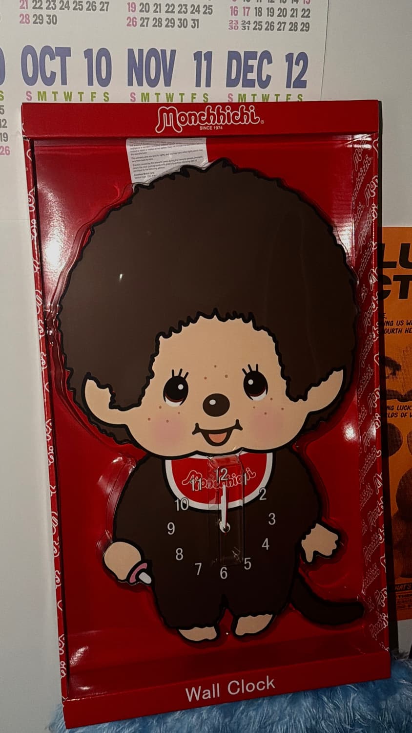 몬치치 벽걸이 시계 🐵💕 상품이미지1