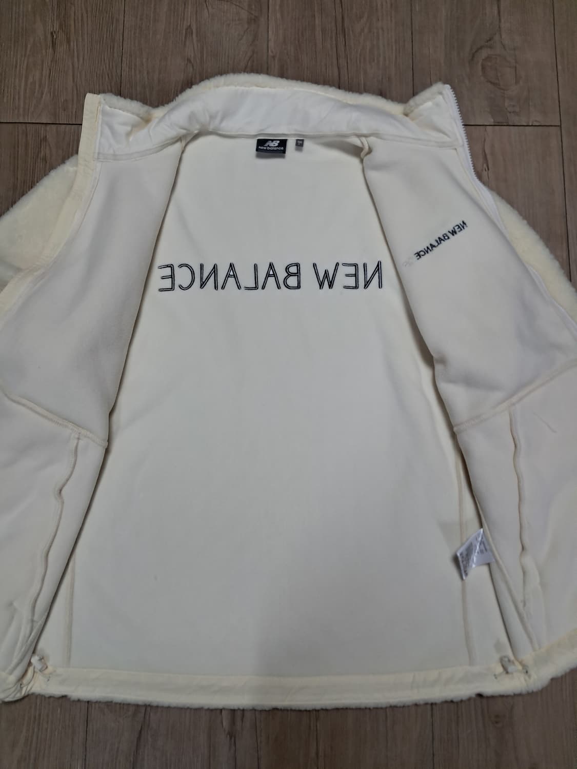 뉴발란스 뽀글이 집업 남성L 새상품  상품이미지7