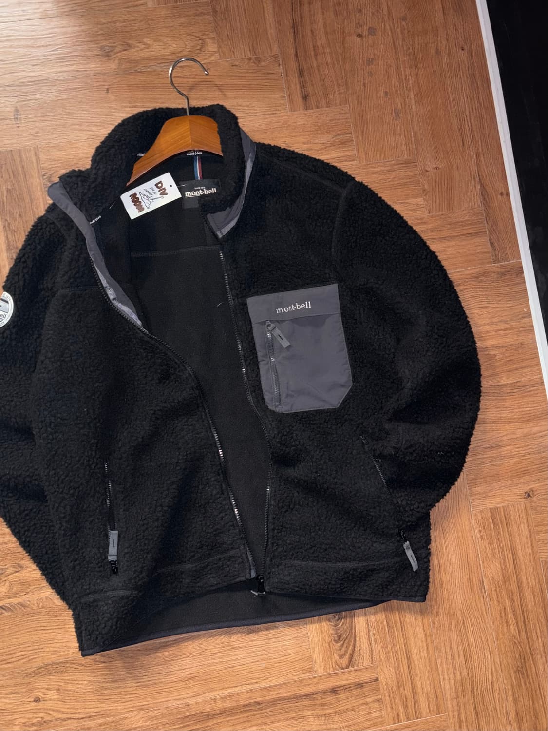 몽벨 플리스 집업 상품이미지1