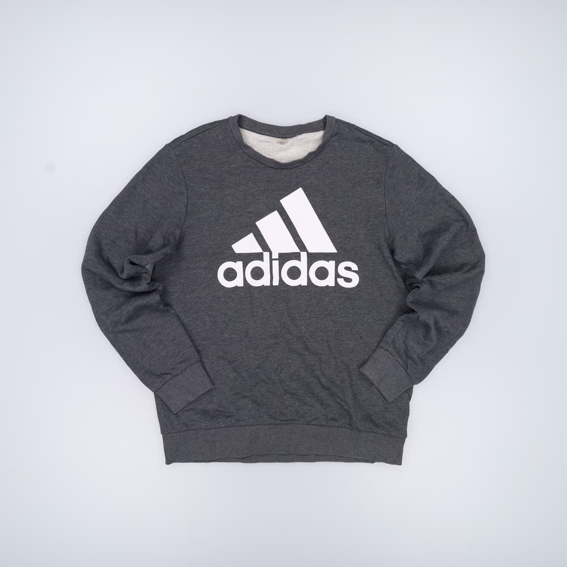 실측확인 아디다스 기모 맨투맨 0330H1 상품이미지1