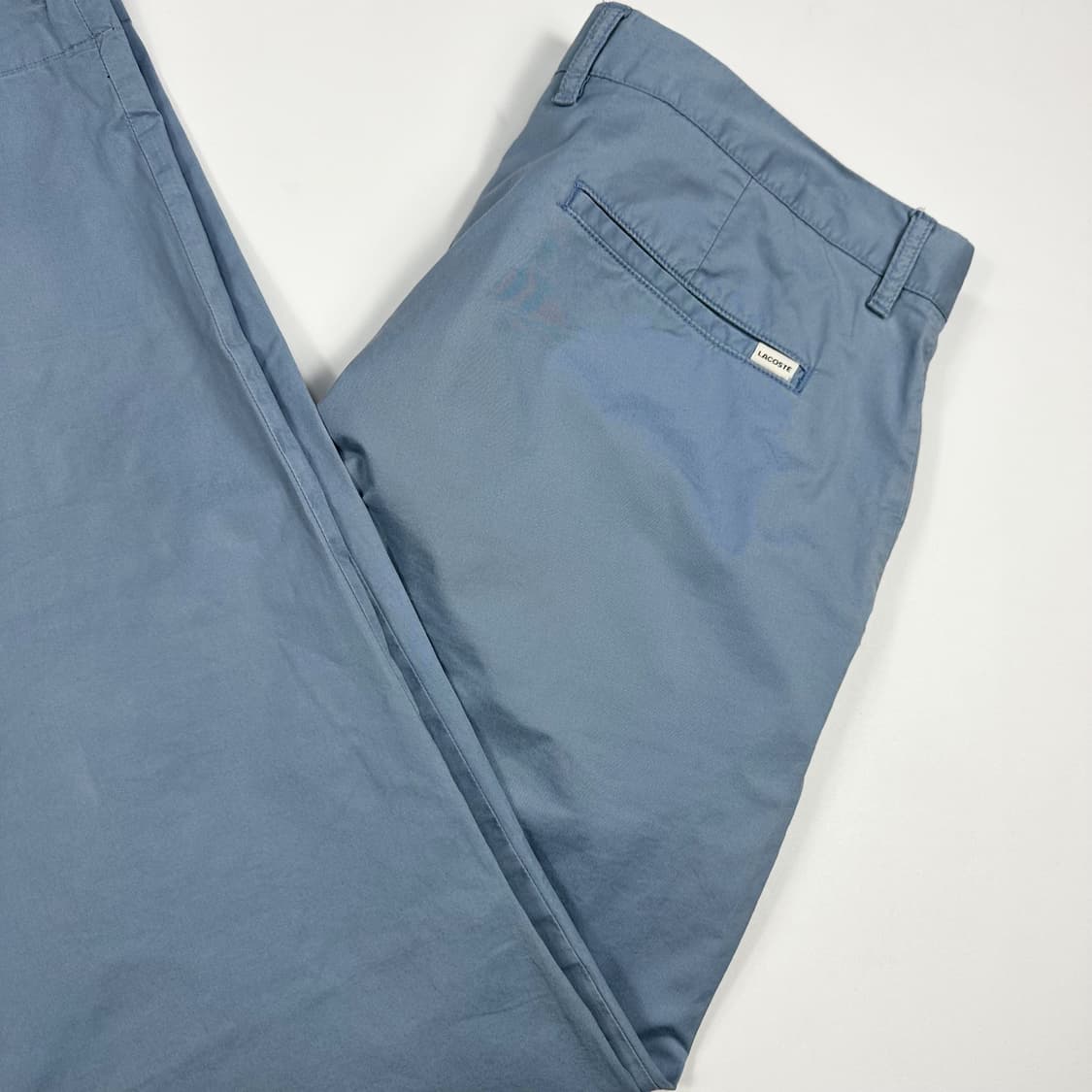 라코스테 크록 스카이 블루 치노팬츠 (34인치) 상품이미지1