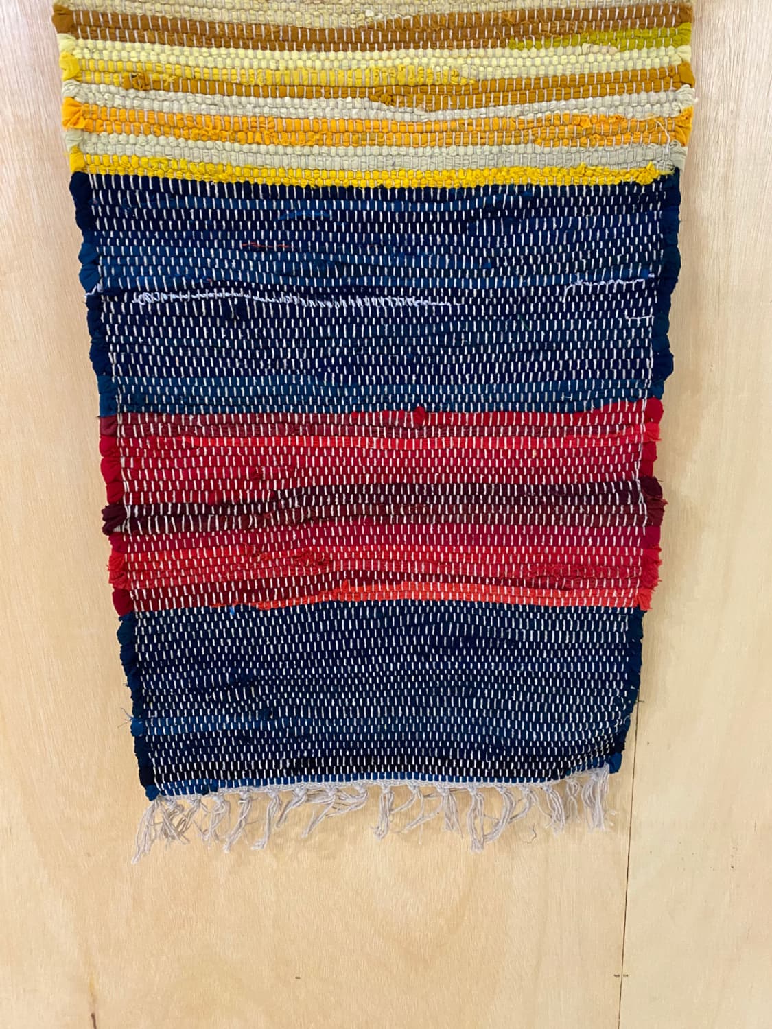 VTG hand made chindi rug 핸드메이드 신디 러그 상품이미지5