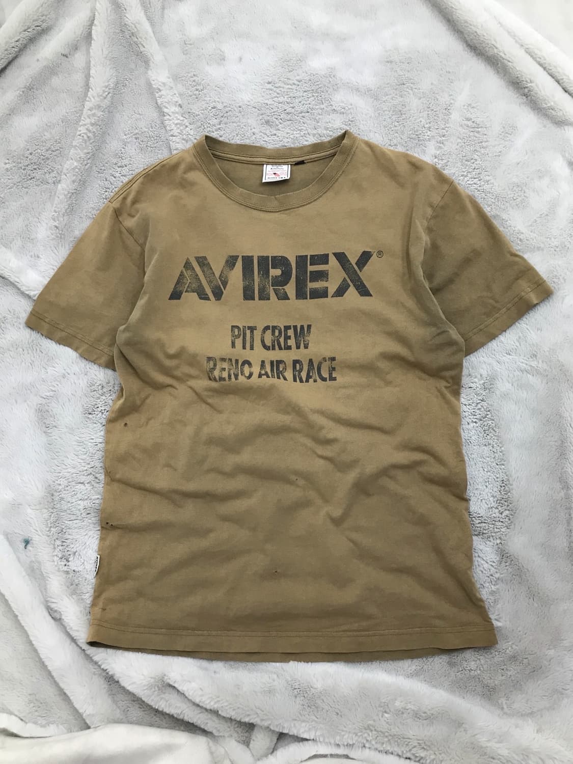 < Avirex Damage Logo T-shirt > 상품이미지8