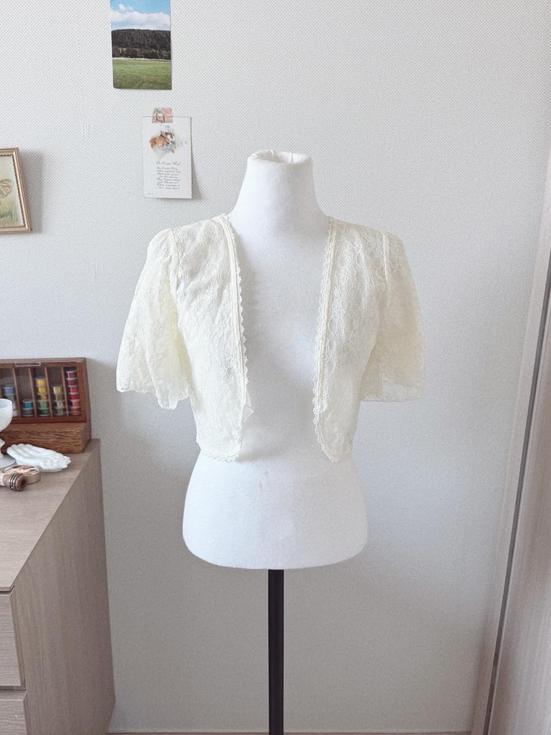 엑시즈팜 볼레로 가디건 상품이미지1